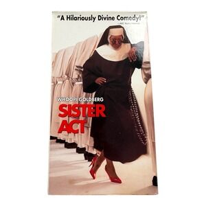Sister‎ Act VHS Movie Whoopi Goldberg Comedy Film